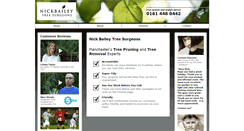 Desktop Screenshot of nickbaileytreeservices.co.uk